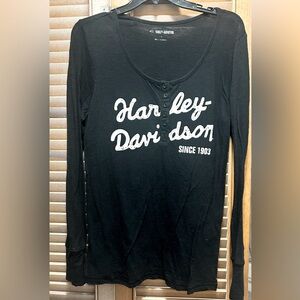 Women’s Large Harley Davidson Henley